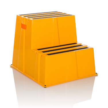 Ступенева підставка TIO-E2, пластик, жовта, hjh OFFICE