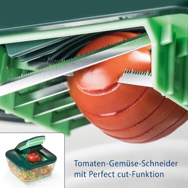 Набір Nicer Dicer Chef 9-Piece: набір для нарізання овочів та фруктів, набір для здорового харчування, подрібнювач, шинкувальник, набір для кухні