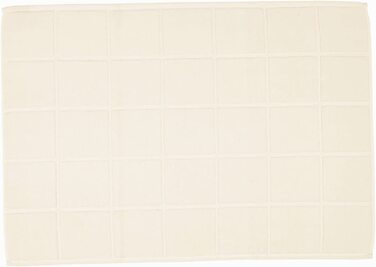 Килимки для ванної з махровим покриттям-однотонний плед (шампанське, 60x100 см)