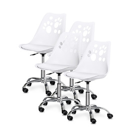Комплект (4шт) дитяче крісло Evo-Kids Indigo White (арт H-232 W/W-Х4)