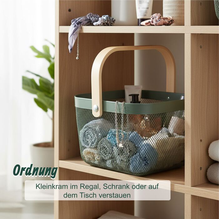 Кошик для зберігання Relaxdays з ручкою