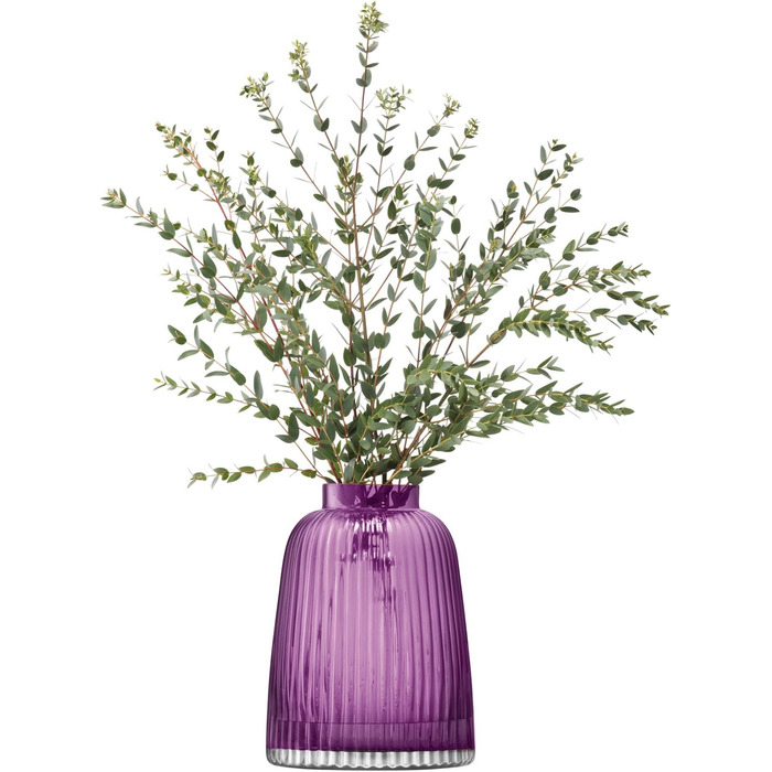Ваза LSA Pleat, 26 см, Heather