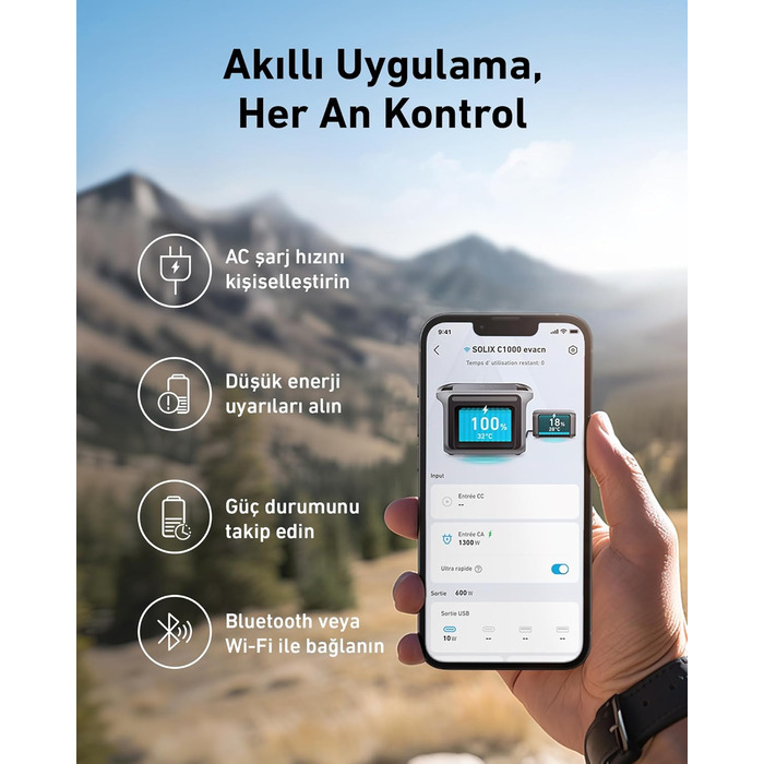 Anker SOLIX C1000X Powerhouse: Пауерстанція, 1056Wh, сіра - А1761311