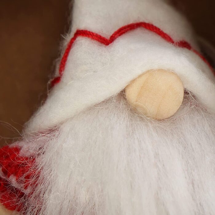Підвіски Санта-Клауса com-four 9 шт. преміум-класу для різдвяної ялинки, чарівні підвіски у вигляді ялинкових фігурок, різдвяні прикраси (дизайн 58 зірок ліній)