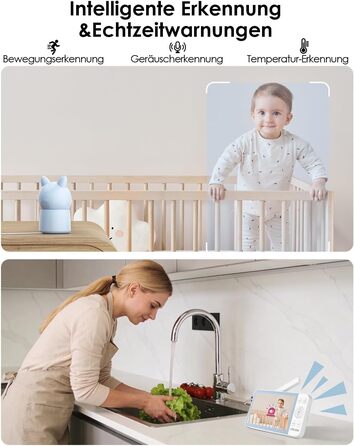 Відеоняня з камерою 2.5K та 5.5