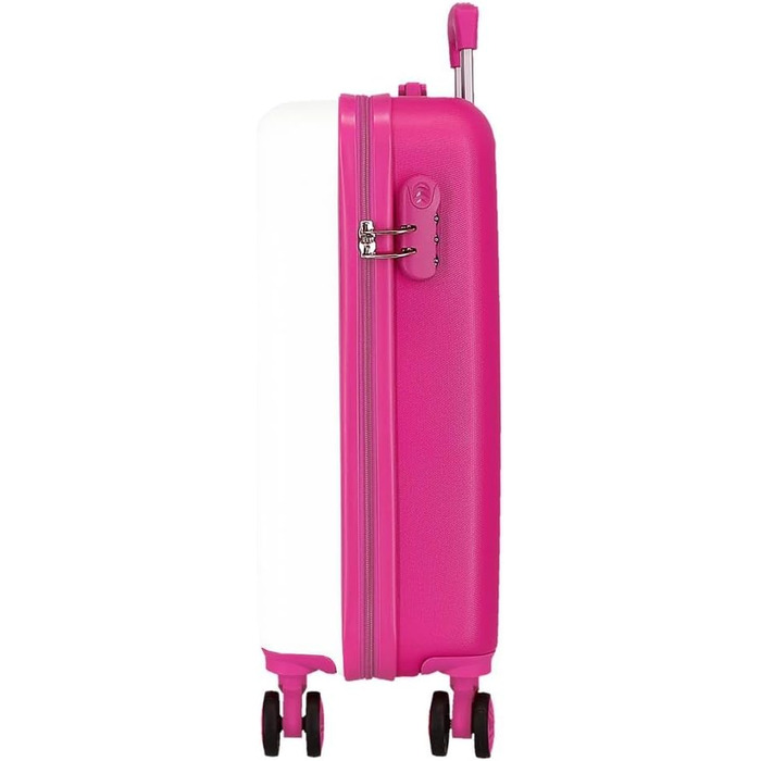 Дитяча валіза для ручної поклажі Disney Stitch Moods (50 см), жорсткий ABS-пластик, кодовий замок, 4 подвійних колеса, модель Happy