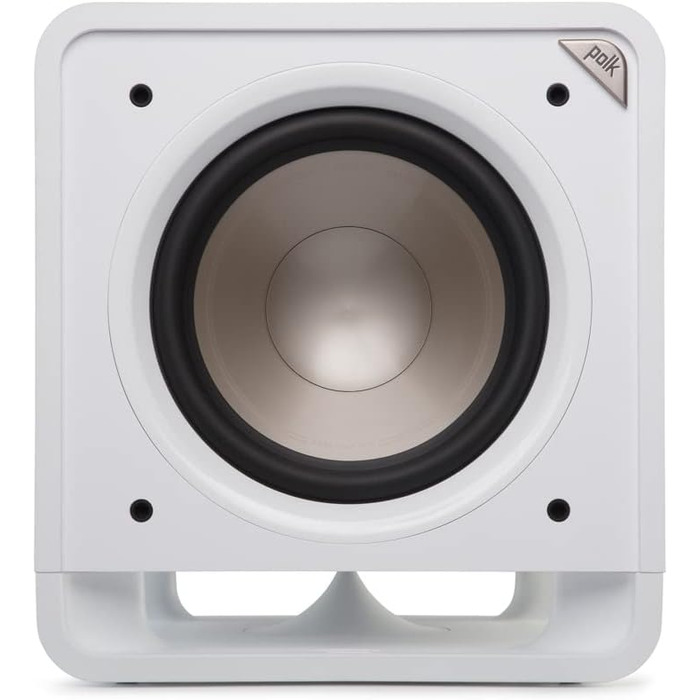 Активний сабвуфер Polk Audio HTS 10, 10 бас, 200 Вт, білий, домашній кінотеатр і музика