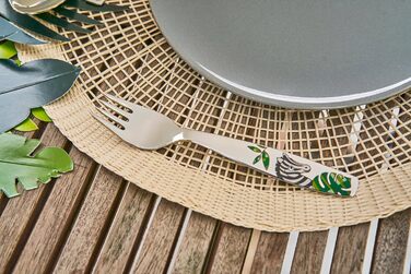 Дитячий набір столових приборів ZWILLING Dschungel, 4 шт., з зображеннями тварин, нержавіюча сталь 18/10, без пластику