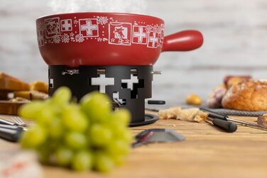 Фондю KUHN RIKON 32317 з кераміки, для приготування сирної страви