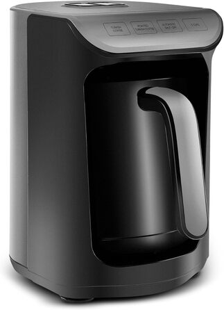 Кавомашина KARACA Hatır для приготування турецького кави з функцією обсмажування, 535W, сірий антрацит