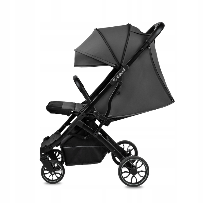 Компактна прогулянкова коляска Kidwell Colmer UP, сіра, легка, складана та маневрена