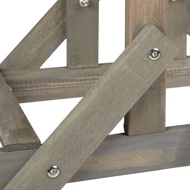 Сходинка для рослин Relaxdays з дерева, 5 сходинок