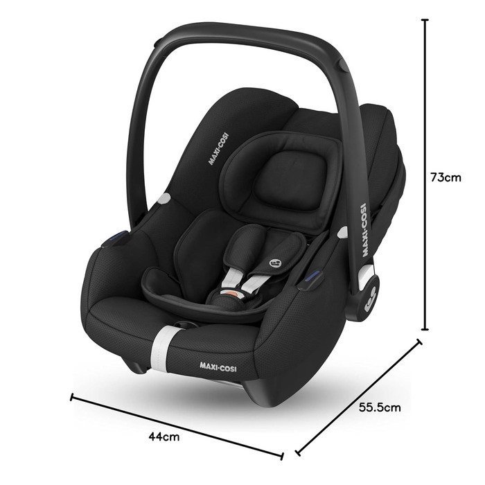 Автокрісло Maxi-Cosi CabrioFix i-Size Essential Black 0-12 міс, до 12 кг