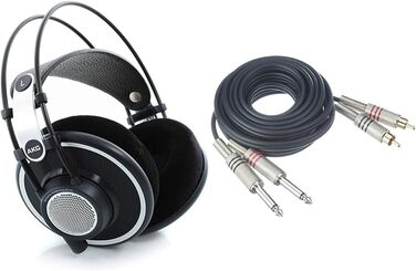 Навушники з наголов'ям AKG K701 K 701 (K702 відкритий, включаючи кабель)