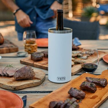 YETI Rambler Wine Chiller - Витриманий келих для вина, нержавіюча сталь, білий