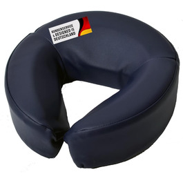 Подушка для масажного столу з екошкіри, блакитний колір