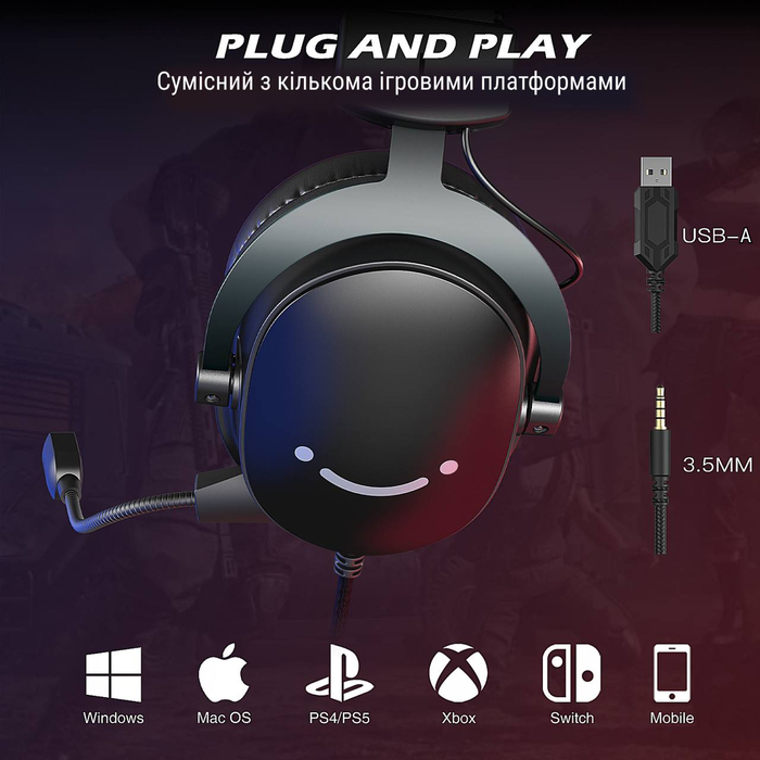 Гарнітура Fifine H9