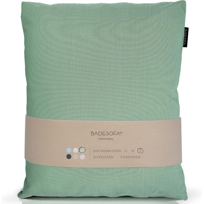 Подушка для ванни BADESOFA® | Преміум-якість | Зручна та швидковисихаюча | Підходить для будь-якої ванни | Виготовлено в ЄС