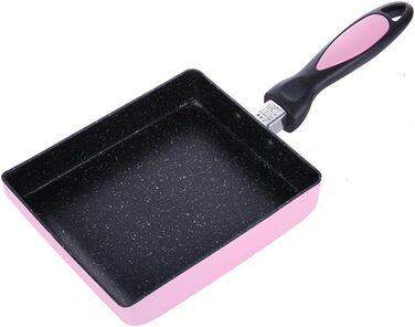 Тамуме Роуз Тамагоякі сковорода для японського омлету Сковорідки для млинців для плити та індукційних плит