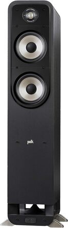 Підлогова акустика Polk Audio Signature S55E, HiFi, пасивна, 20-200 Вт, 8 Ом, 40 Гц-40 кГц, Чорний