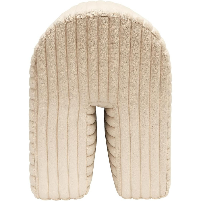 Захист для ліжечка дитячого бортик-подушка від випадання (Бежевий велюр, 50 см)