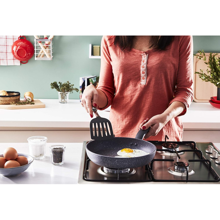 Набір посуду Lagostina Antea 8 предметів: каструлі та сковорідки, алюміній, сірий