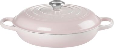 Le Creuset Signature Чавунний горщик Gourmet, Ø 30 см, 3,5 л, для всіх плит (включно з індукцією), Рожевий Shell, 21180307774430