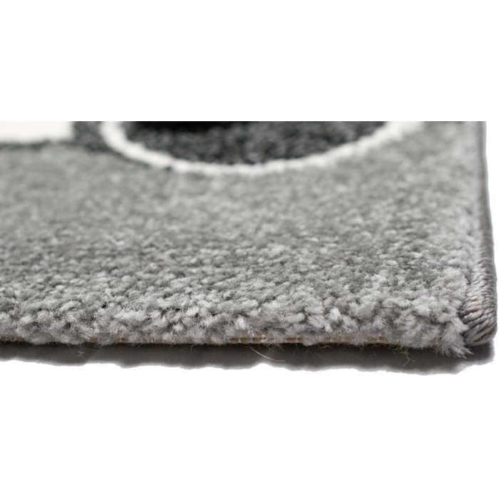 Дитячий ігровий килимок із копачем сірого кольору 120 x 170 см