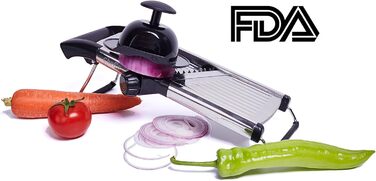 Мандоліна для нарізки овочів Chef's Inspirations - професійна якість, Julienne-Schneider