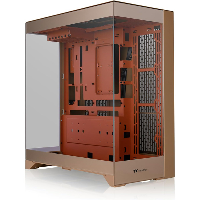 Корпус для ПК Thermaltake CTE E550 TG, Mid Tower, приховані конектори, скло, колір Gravel Sand