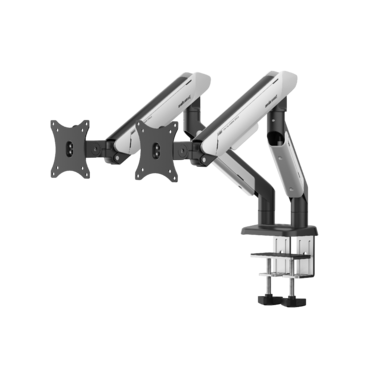 Настільне кріплення для двох моніторів Anda Seat Stealth PRO II Duo 17’’-42’’ Black & White
