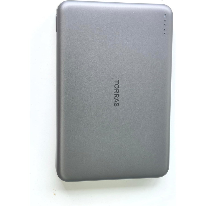 Для iPhone 16/15/14/13/12, магнітний, USB-C, сірий, 5000mAh Magsafe