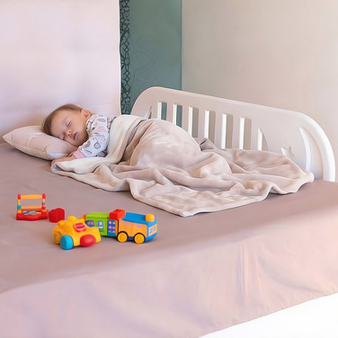 Захисний бар'єр Mealux Raily White (арт. KD-C02 White)