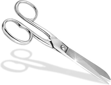 Побутові ножиці-лівші Кухонні ножиці ножиці з нержавіючої сталі ножиці для паперу ножиці для рукоділля універсальні ножиці для роботи по дому (17,7 см)