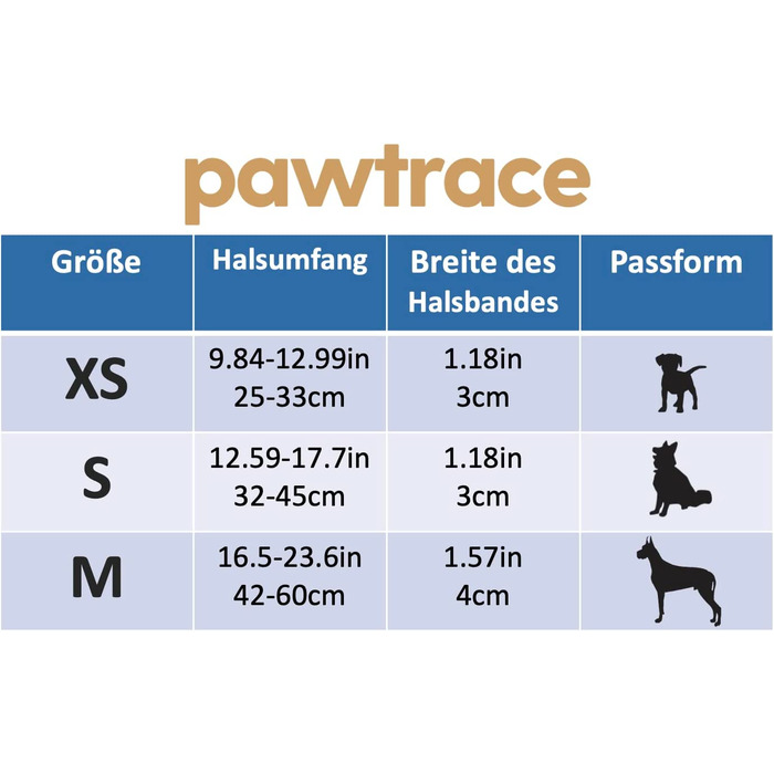 Шкіряний нашийник Pawtrace для Airtag S 32-45 см коричневий (без AirTag)