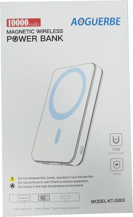 Магнітний 22,5 Вт для iPhone 16-12 Pro/Max/Plus/Mini (синій), 10000mAh