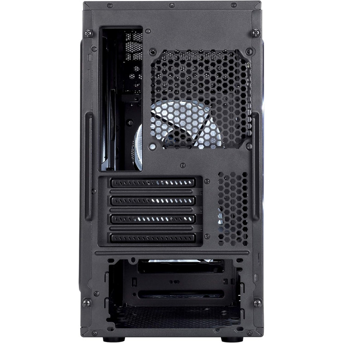 Корпус для ПК Fractal Design Focus G Mini Black із бічним вікном, міні-тауер, для геймінгу, чорний