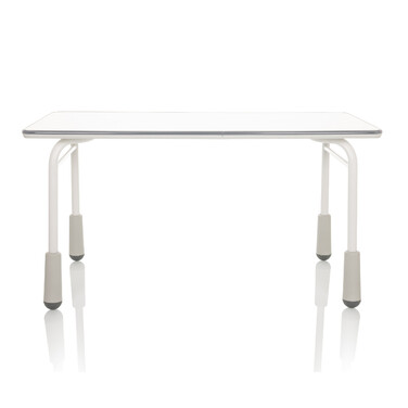 Дитячий стіл KID GRO T 120x60 см, регульована висота, світло-сірий колір, hjh OFFICE