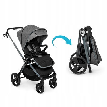 Спортивний візок Kidnort Isbjörn 2024, сірий