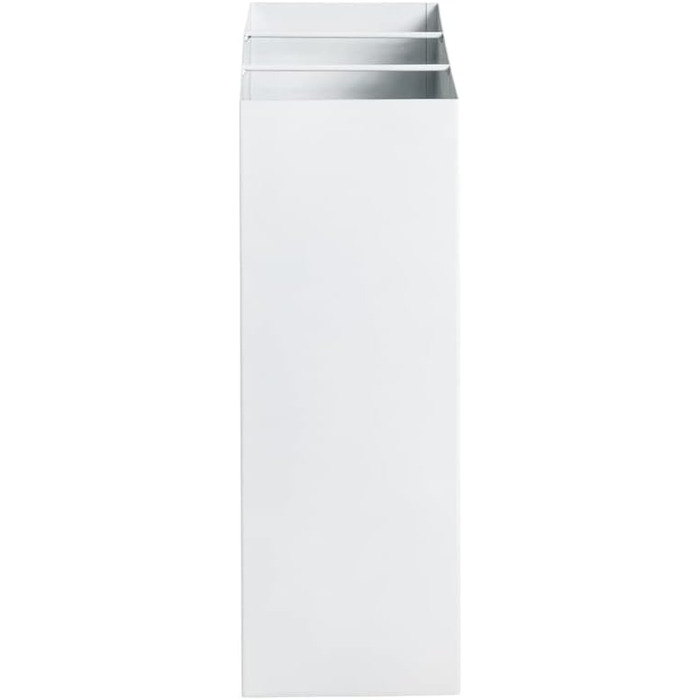 Меблева підставка для парасольок HAKU, металева, Ш 50 x Г 16 x В 48 см (30 x 16 x В 48, біла)
