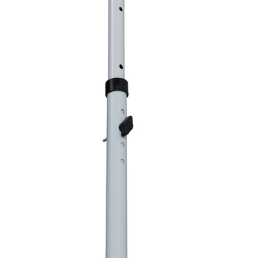 Outsunny Folding Arm Тент Clamp Тент регульований по висоті 200x150 см Сірий алюміній для балкона та тераси