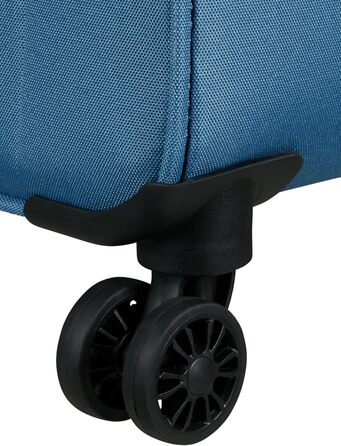 Валіза American Tourister Pulsonic Spinner L, 81 см, 113/122 л, Coronet Blue