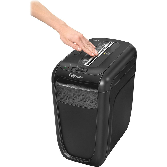 Шредер Powershred 60Cs: легкий, перехресне різання, 10 аркушів