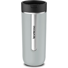 Термокружка Nespresso Travel Mug Small Sage Green 300 мл - Зелений салатний колір, нержавіюча сталь, для кави, чаю, матча, з кришкою, для подорожей