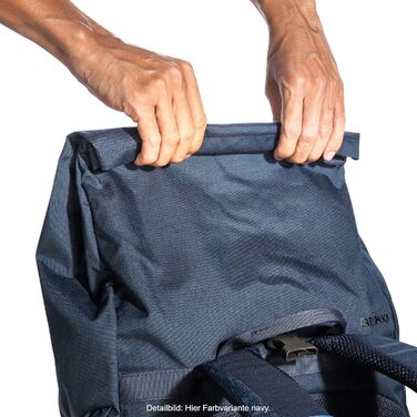 Л Daypack Grip Rolltop Pack - Рюкзак із застібкою на рулон і відділенням для ноутбука на 15 л - 34 літри (Brown Rice Curve), 34