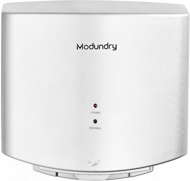 Автоматичний електричний сушар для рук настінний - для дому та офісу (срібляний)