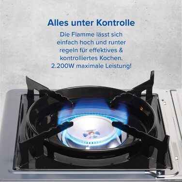 Газовий намет Camp Bistro 3 від Campingaz - компактний одноконфорочний намет для кемпінгу з валізами, 2200 Вт