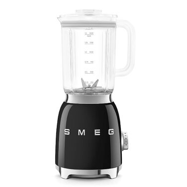 Блендер Smeg BLF03WHEU, 1,5 л, 800W, 4 швидкості, 4 програми, чорний