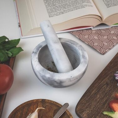 Набір для стукання та подрібнення з виливом (мрамор) Silk Route Home