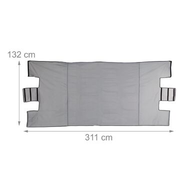 Стильна полиця для дров Relaxdays з металу